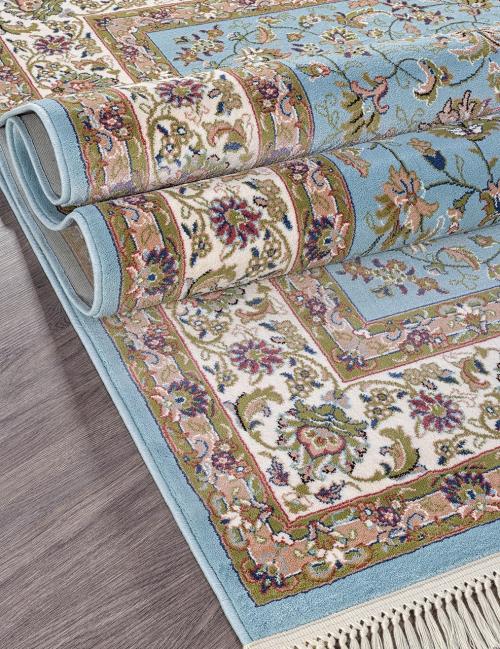 Ковер aravia-5471-blue Бирюзовый Прямоугольный
