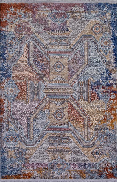 Ковер 05711G-GRAY-GRAY Разноцветный Прямоугольный