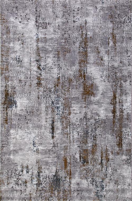 Ковер 03016g-grey-grey Серый Прямоугольный