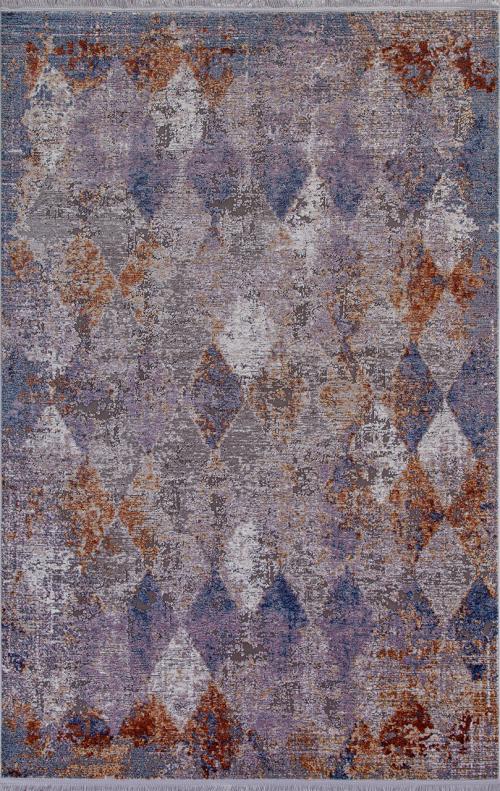 Ковер 05703G-GRAY-GRAY Разноцветный Прямоугольный