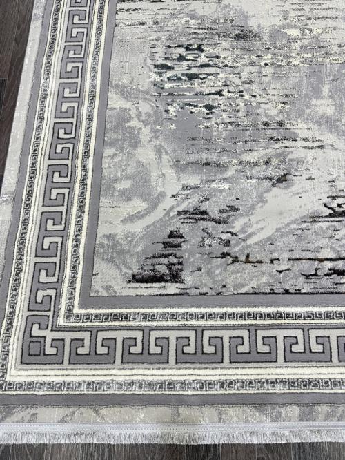 Ковер L173B_GREY-GREY Серый Прямоугольный