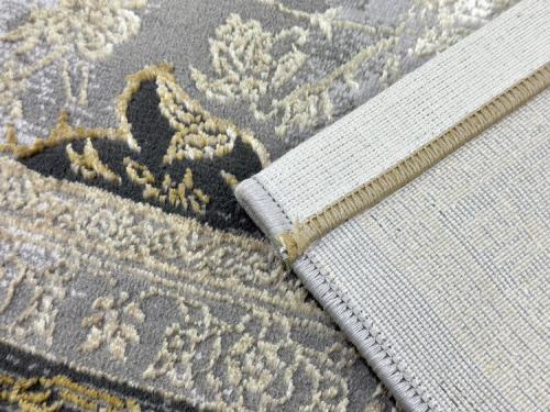 Ковер AA610A_IVORY-MUSTARD Серый Прямоугольный