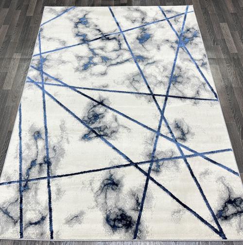 Ковер 0163A_L. GREY-BLUE Серо-голубой Прямоугольный
