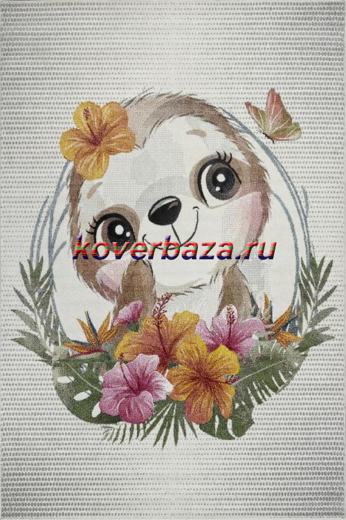 Ковер 4903a_beige_beige_ov Бежевый Прямоугольный