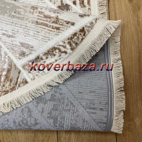 Ковер 4903a_beige_beige_ov Бежевый Прямоугольный